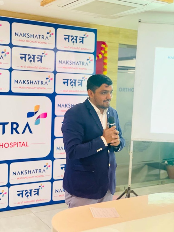 Organised CME on different topic by consultant doctors of Nakshatra Multispeciality Hospital to general practitioner around morbi district