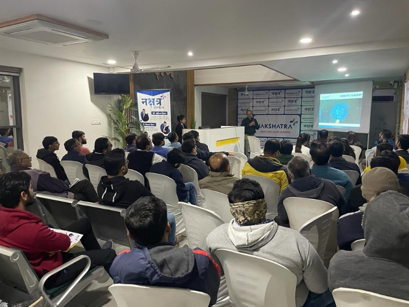 Organised CME on different topic by consultant doctors of Nakshatra Multispeciality Hospital to general practitioner around morbi district