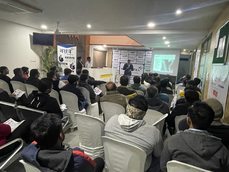 Organised CME on different topic by consultant doctors of Nakshatra Multispeciality Hospital to general practitioner around morbi district